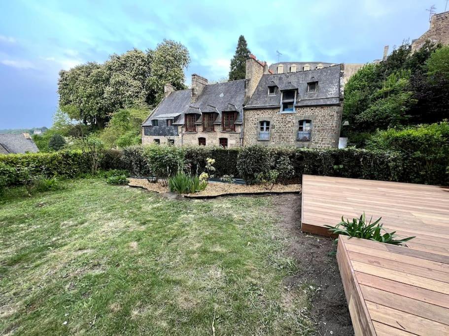 Superbe Appartement Avec Jardin Dinan Centre - Jerzual Exterior photo